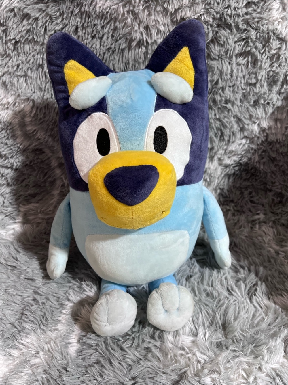 Bluey plush backpack with little pocket